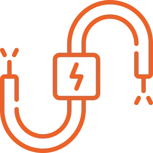 Electrical wiring icon