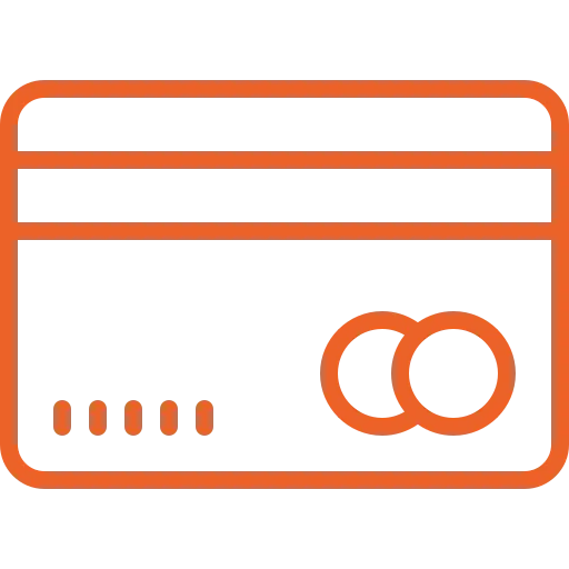 Payment card accepted icon